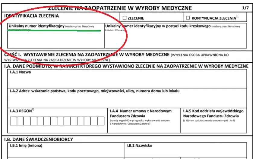 Jak wypełnić zlecenie na zaopatrzenie w wyroby medyczne bez błędów